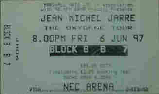 Jean-Michel Jarre Ticket